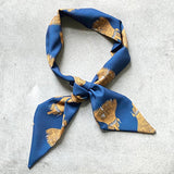 ART DECO NECK BOWIE NAVY