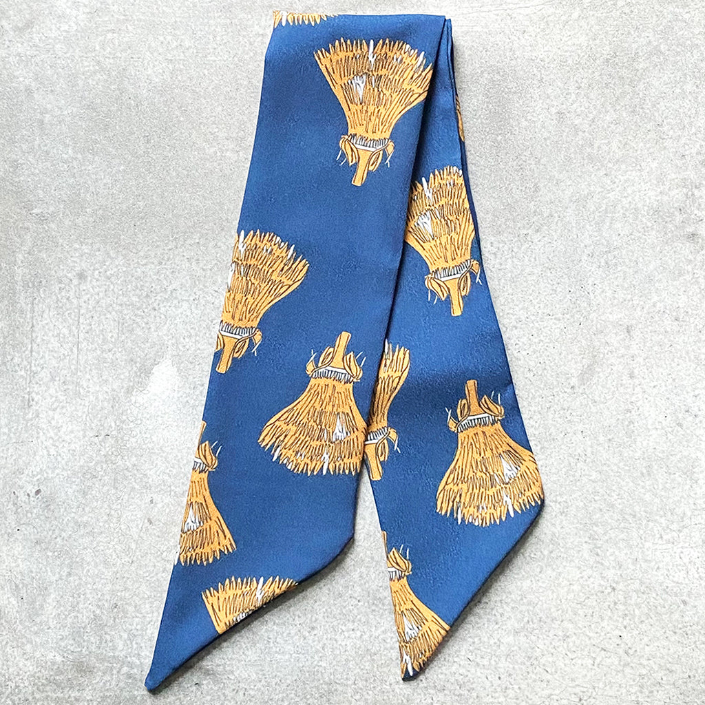ART DECO NECK BOWIE NAVY