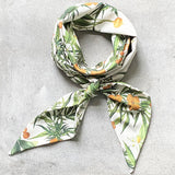 CANNABIS FLOWER GARDEN NECK BOWIE MAXI