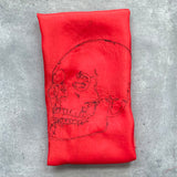 Silk Skull Hanky