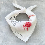 LA ROSE GARDEN SILK SCARF