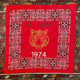LE TIGRE BANDANA RED