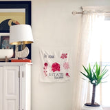 LA ROSE GARDEN SILK SCARF