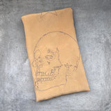 ROSE SKULL SCARF NUDE