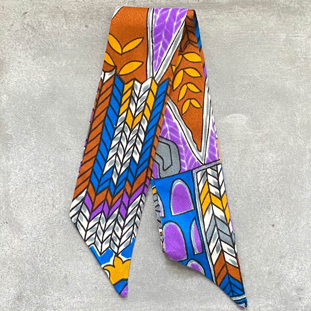60'S VINTAGE PRINT NECK BOWIE